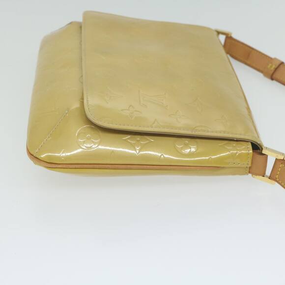 LOUIS VUITTON Monogram Vernis Thompson Street Bag Beige M91301 - Picture 4 of 12